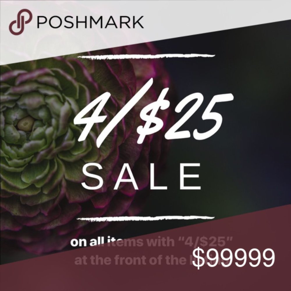***4/$25 sale!!***!